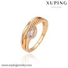 13449 China Xuping Fashion Dazzling mit 18 Karat vergoldet Frau Ring
